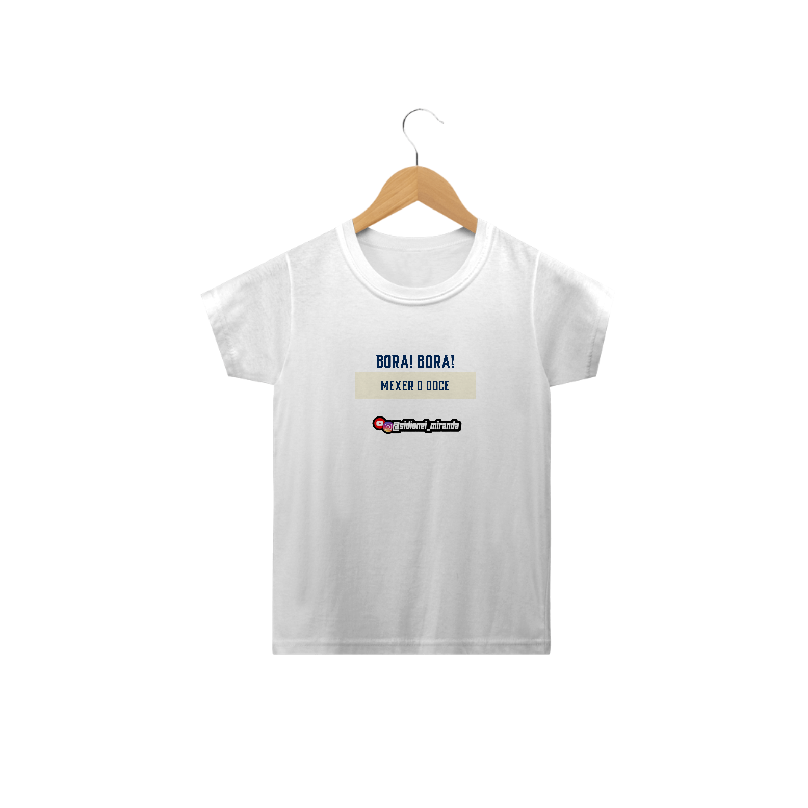 Camiseta Infantil Sidionei Bora Bora