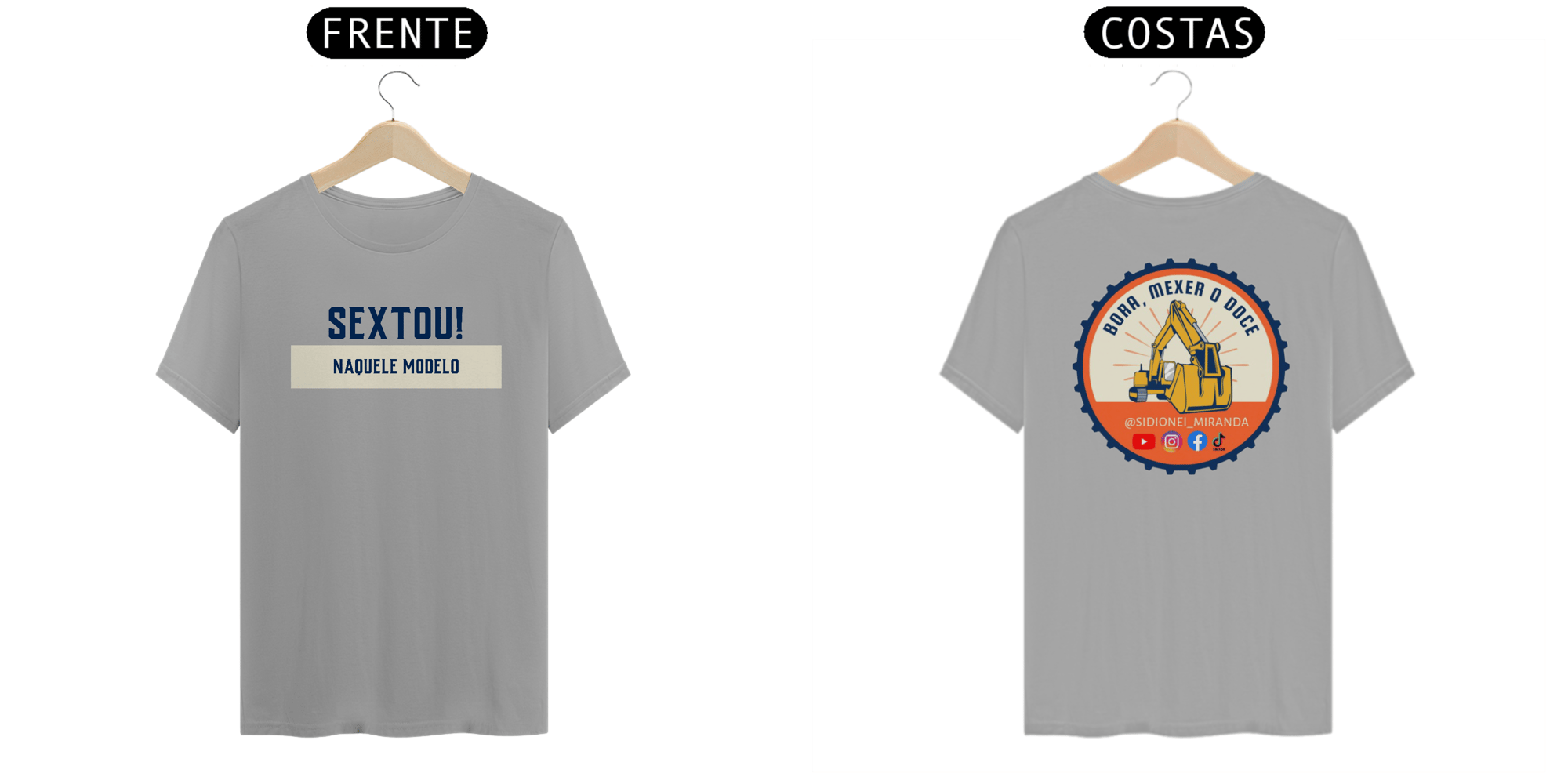 Camiseta Sextou Sidionei