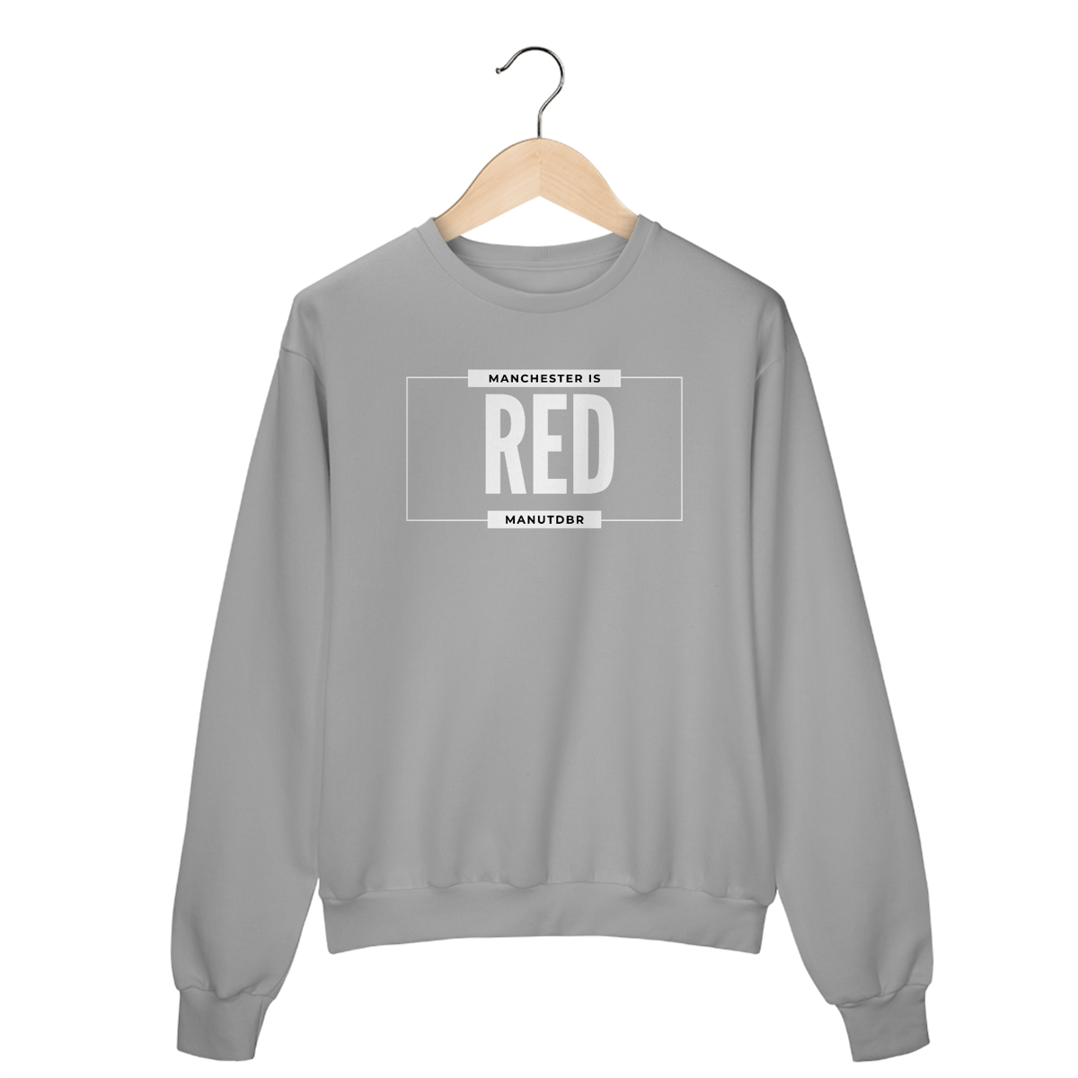 Nome do produto: Moletom Manchester is Red