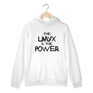 Nome do produtoTHE LINUX IS THE POWER 2 - MOLETOM CANGURU