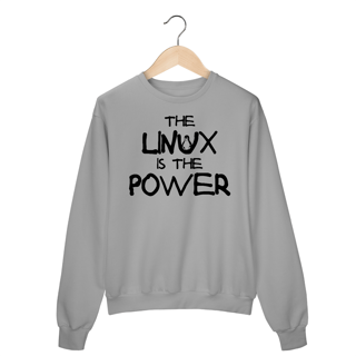 Nome do produtoTHE LINUX IS THE POWER 2 - MOLETOM FECHADO