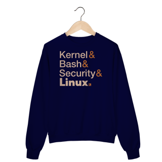 Nome do produtoKERNEL BASH SECURITY LINUX 1 - MOLETOM FECHADO