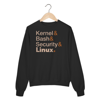 Nome do produtoKERNEL BASH SECURITY LINUX 1 - MOLETOM FECHADO