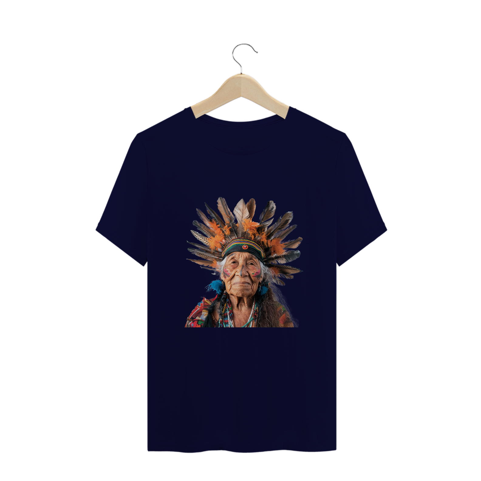 Camiseta Plus Size Xamã/Caboclo/Indígena Ancestral