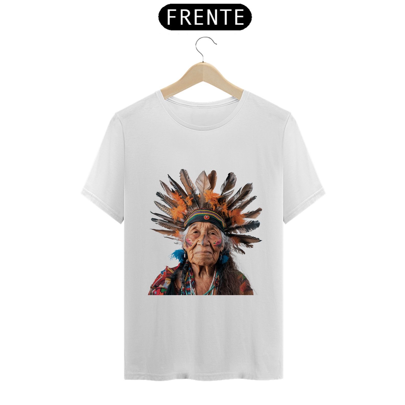 Camiseta Xamã /Caboclo/Indígena Ancestral 