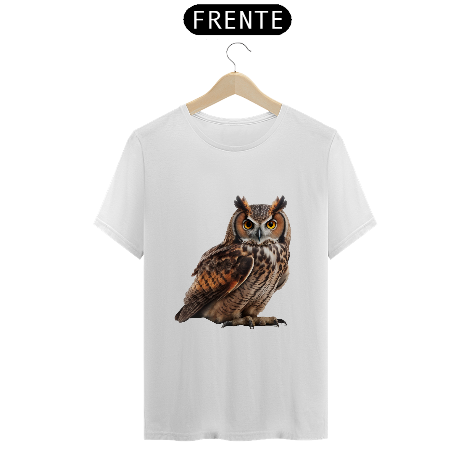 Camiseta Coruja | Coleção Animal de Poder