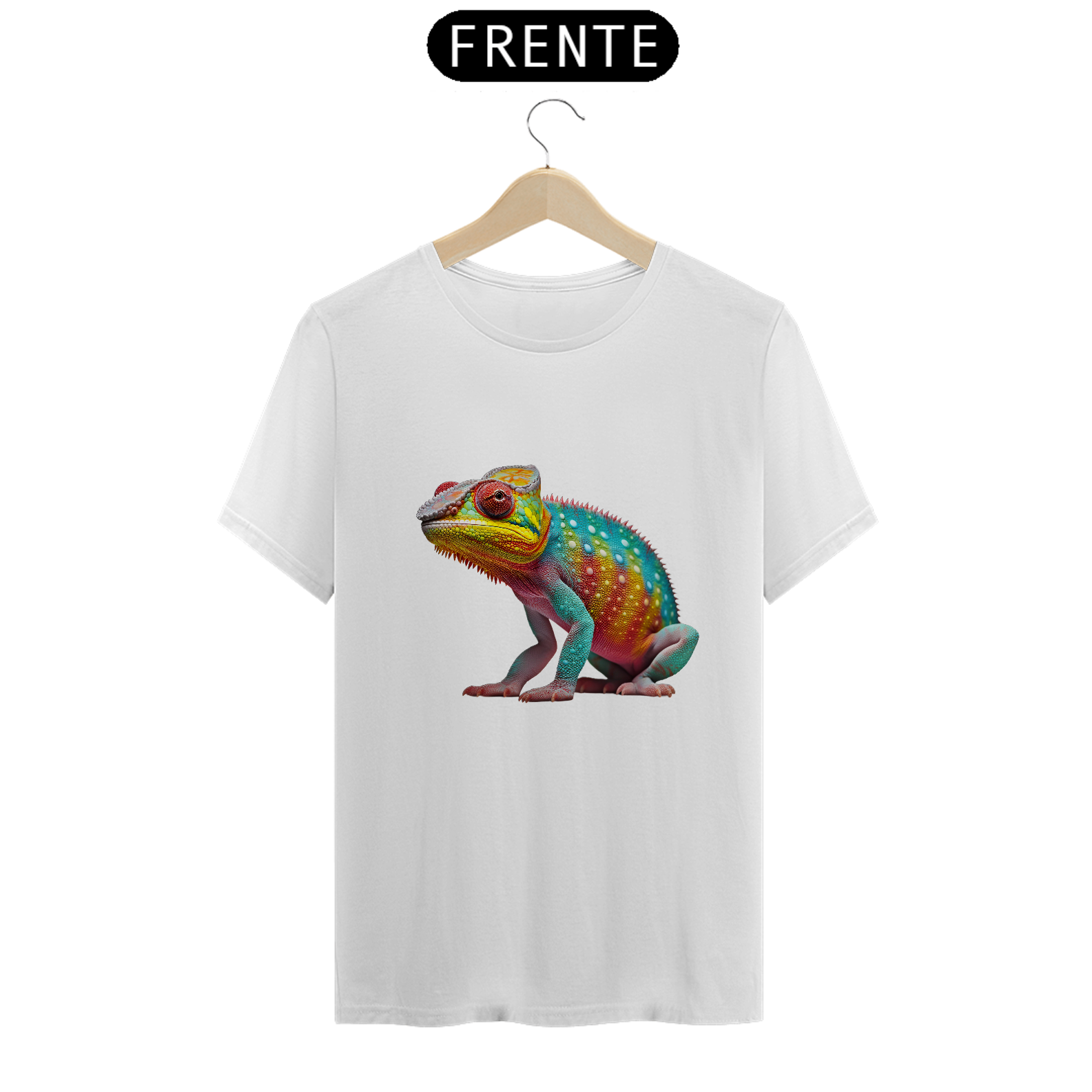 Camiseta Camaleão | Coleção Animal de Poder