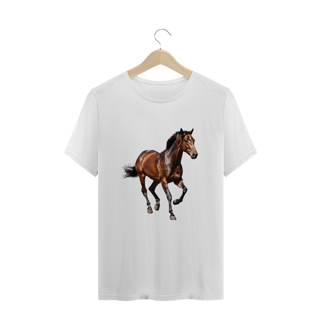 Camiseta Plus Size Cavalo | Coleção Animal de Poder