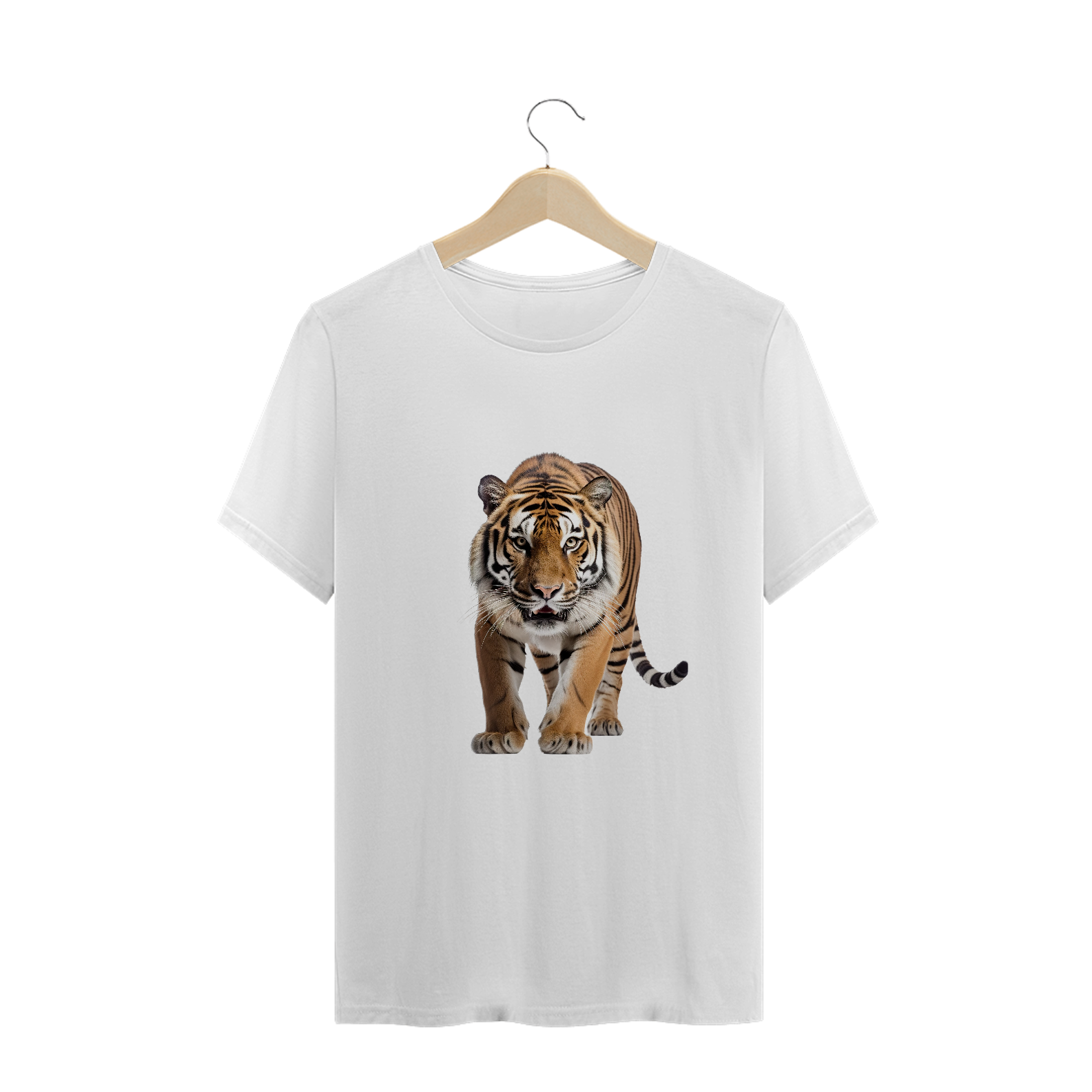 Camiseta Plus Size Tigre | Coleção Animal de Poder