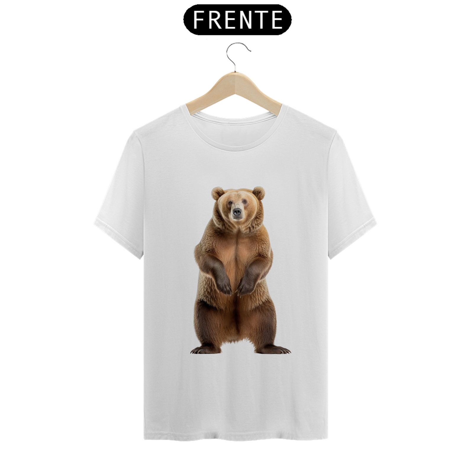 Camiseta  Urso | Coleção Animal de Poder