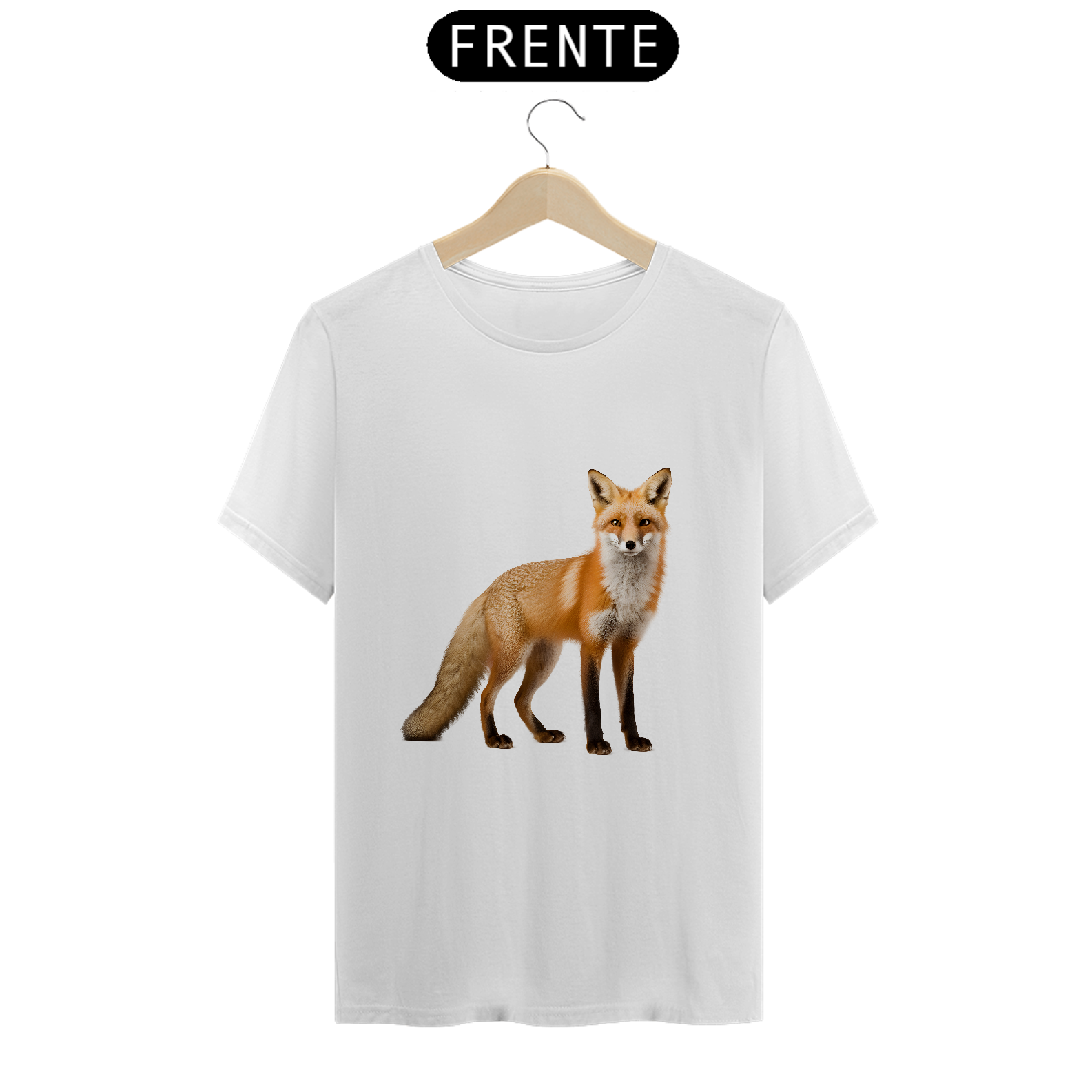 Camiseta Raposa | Coleção Animal de Poder