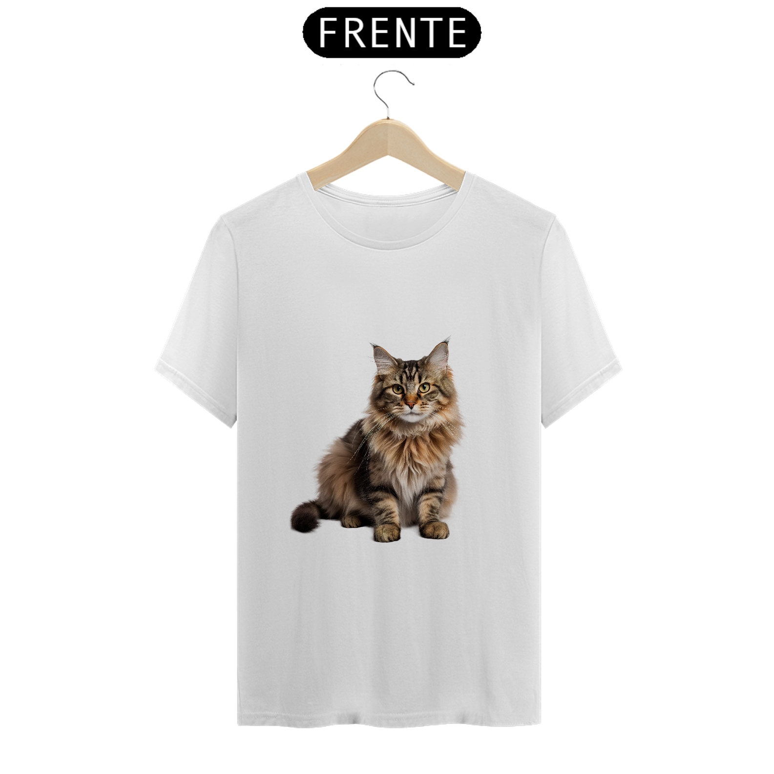 Camiseta Gato | Coleção Animal de Poder 