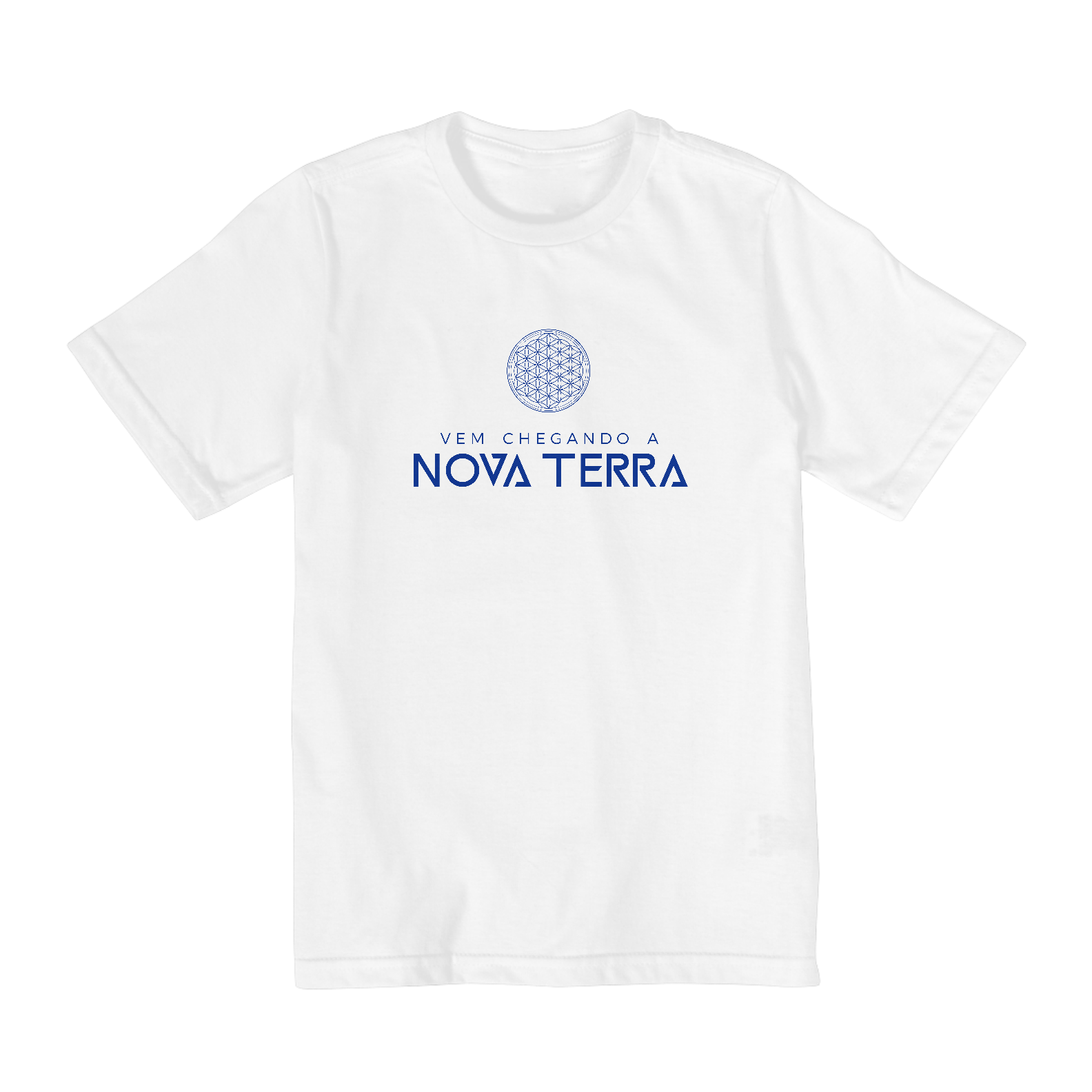 Camiseta Infantil (2 a 8) Vem Chegando a Nova Era 