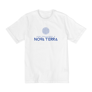 Camiseta Infantil (10 a 14) Vem Chegando uma Nova Era 