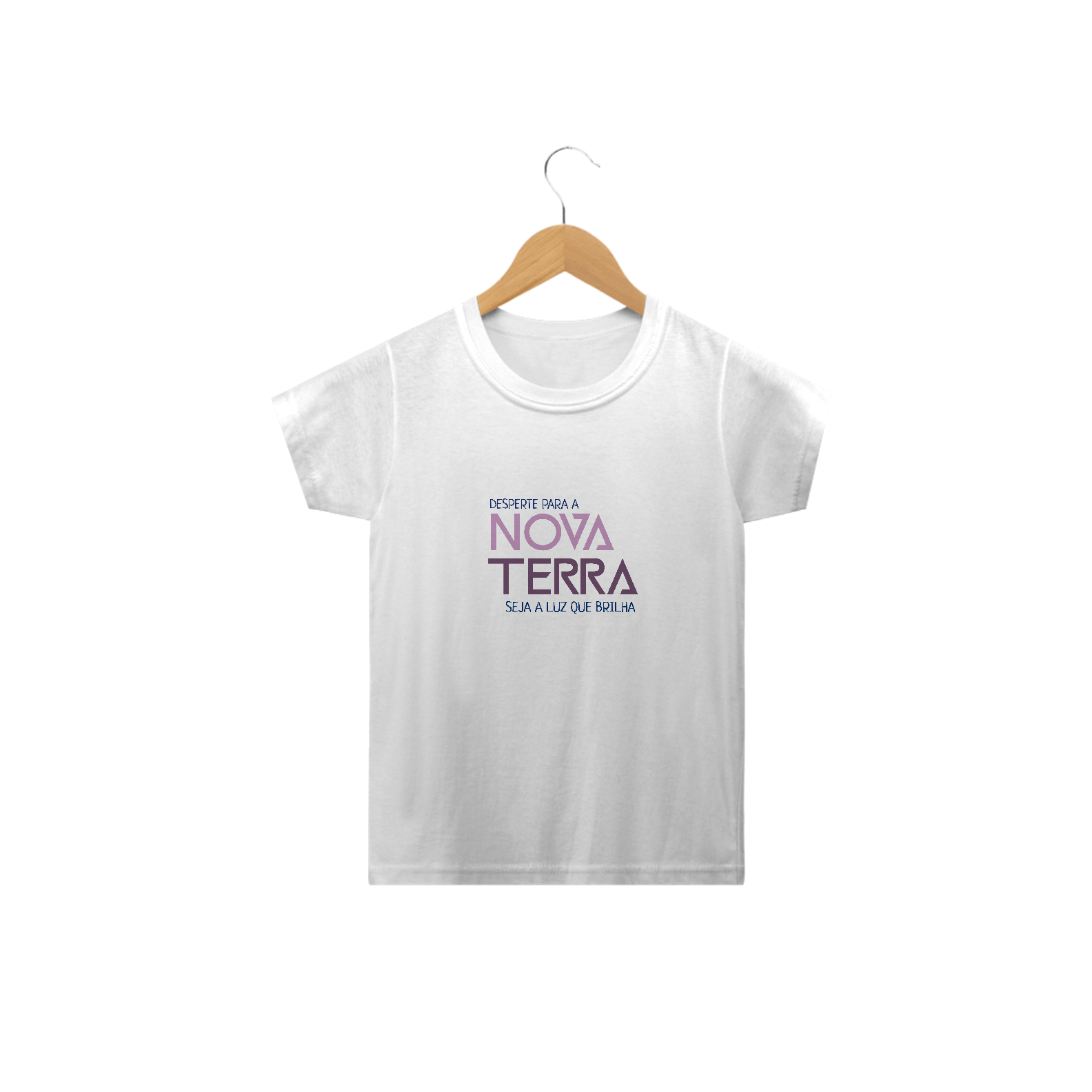 Camiseta Infantil -  Desperta para a Nova Era 