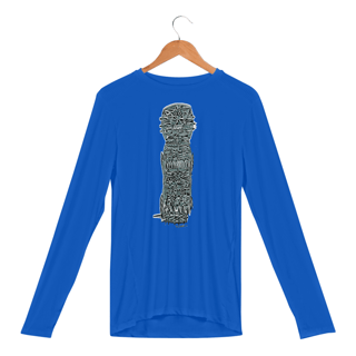 Nome do produto Camiseta Manga Longa Sport Dry Uv Unissex Estampa Toten Haux