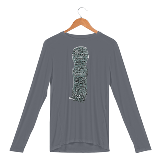 Nome do produto Camiseta Manga Longa Sport Dry Uv Unissex Estampa Toten Haux