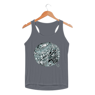 Nome do produto Camiseta Regata Feminina Sportv Dry Uv Estampa Cosmo Zé 