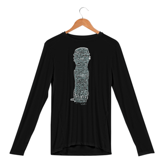 Nome do produto Camiseta Manga Longa Sport Dry Uv Unissex Estampa Toten Haux
