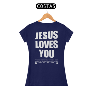Nome do produto Jesus Loves You - Baby look
