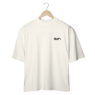 Nome do produto Camiseta Oversized - Basica  (SKIM preto)