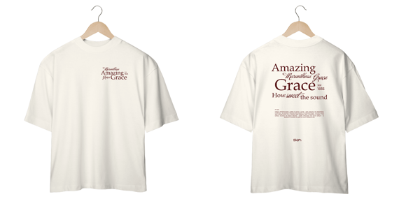 Maravilhosa Graça Oversized - (brown) Unissex