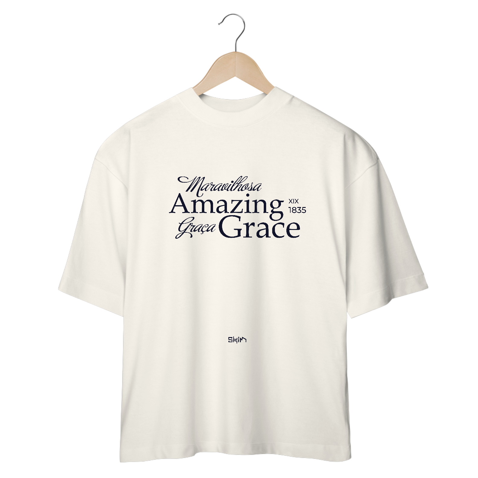 Maravilhosa Graça Oversized - (blue) Unissex