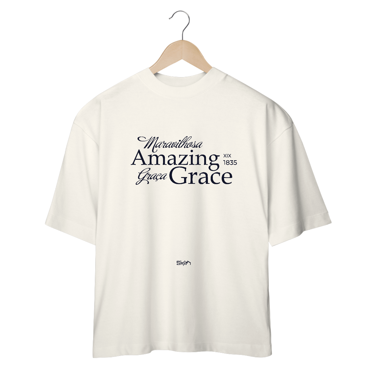 Nome do produto: Maravilhosa Graça Oversized - (blue) Unissex