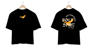 Nome do produto Holy Spirit (frente e verso) - Oversized
