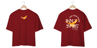 Nome do produto Holy Spirit (frente e verso) - Oversized