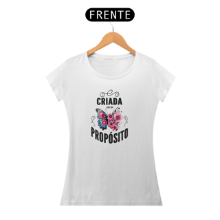 Nome do produto Camisa cristã feminina 
