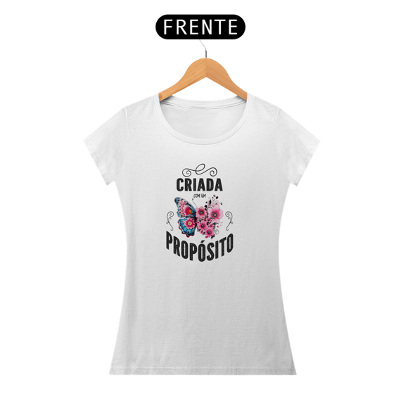 Camisa cristã feminina 
