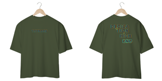 Nome do produto Camiseta OVERSIZE TRYHARD  - Dedication High End