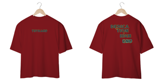 Nome do produto Camiseta OVERSIZE TRYHARD  - Dedication High End