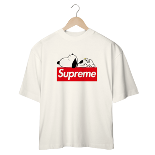 Nome do produto Camisa Oversized Com O Snoopy Com Supreme