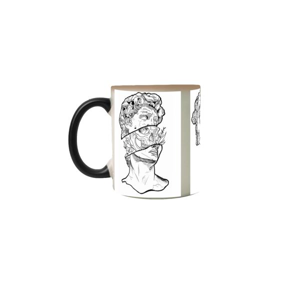 Caneca desenhada!