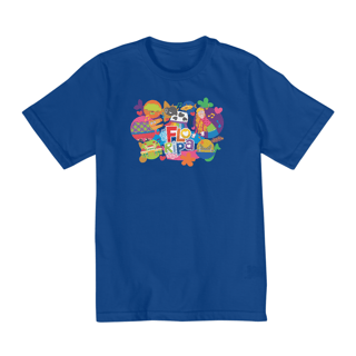Nome do produto Camiseta Infantil II Ícones de Floripa