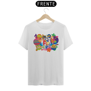 Nome do produto Camiseta Adulto Unissex Ícones de Floripa