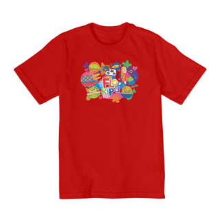 Nome do produto Camiseta Infantil II Ícones de Floripa