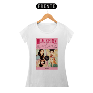 Nome do produto Baby look Black Pink signature
