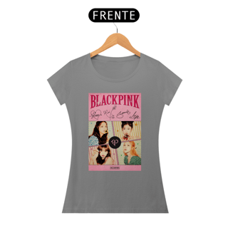 Nome do produto Baby look Black Pink signature