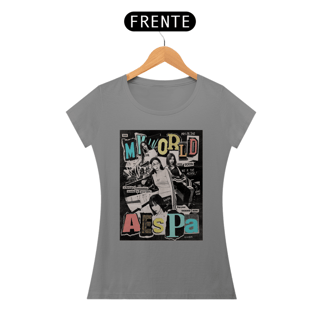 Nome do produto Baby Look AESPA My World