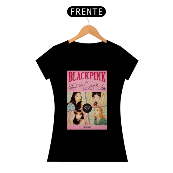 Baby look Black Pink signature