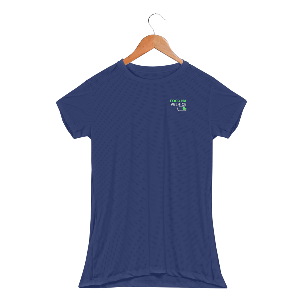 Nome do produto: [Dry Fit UV] Foco na velhice modo on (CAMISA CURVA)