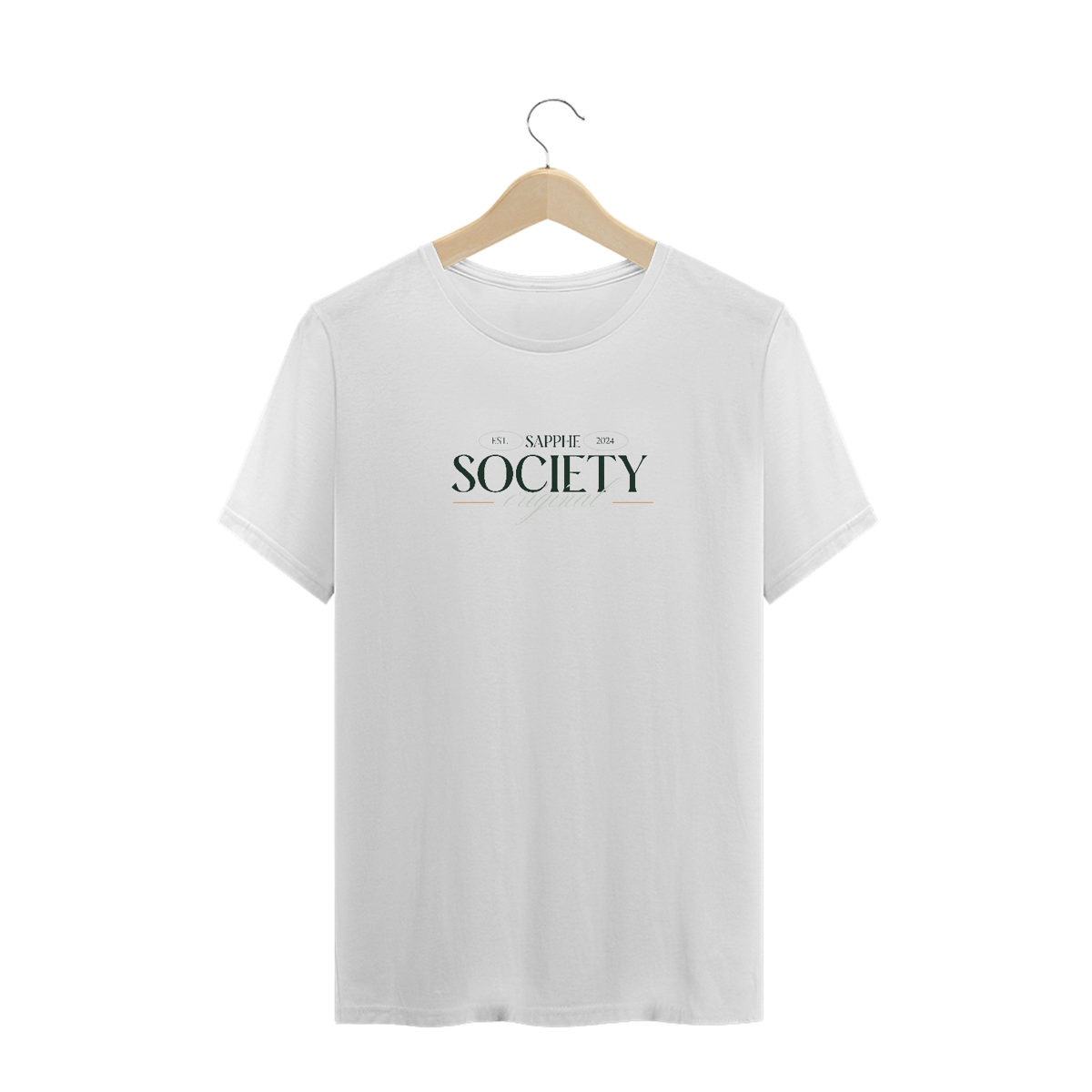 Nome do produto: Sapphe Society classic II camiseta reta G1 ao G4