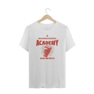 Shawn’s Boxing Academy camisa reta  G1 ao G4 cinza / branca