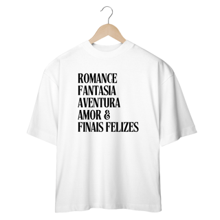 Nome do produto Romance &... - oversized - Coleção Giu Domingues