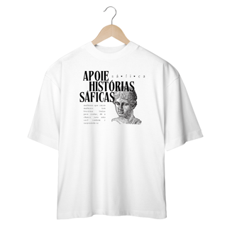 Nome do produto Apoie Histórias Sáficas - oversized - Coleção Giu Domingues