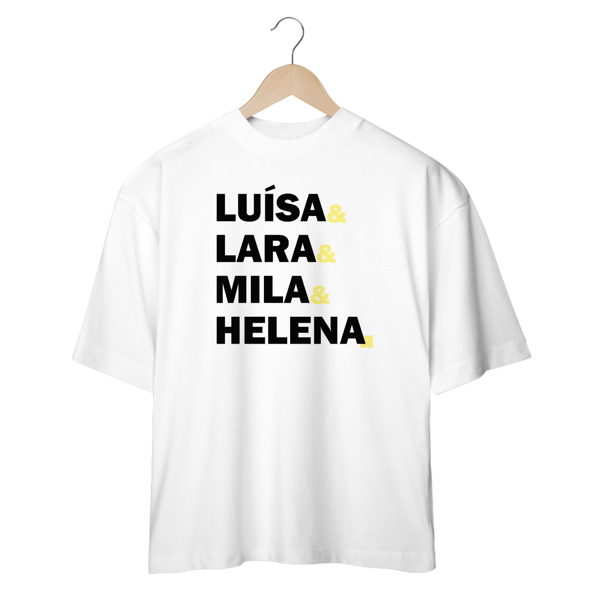 Nome do produto: Irmãs Lancellotti: Só Por Um Verão oversized branca