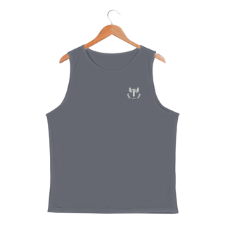 Nome do produto [Dry Fit UV] Carregando peso (CAMISA REGATA RETA)